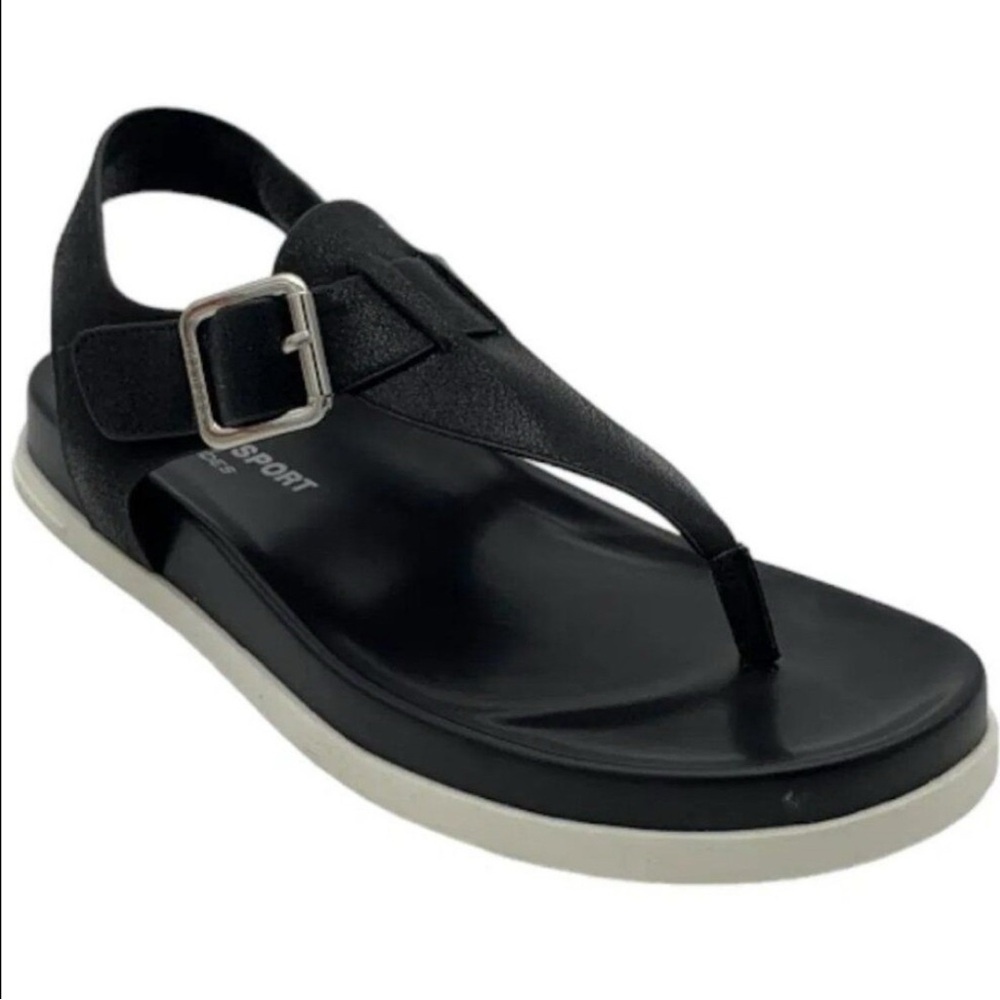 J/SLIDES BLACK LUXE FREYA SANDAL WOMENS SIZE 8.5 M
NIB